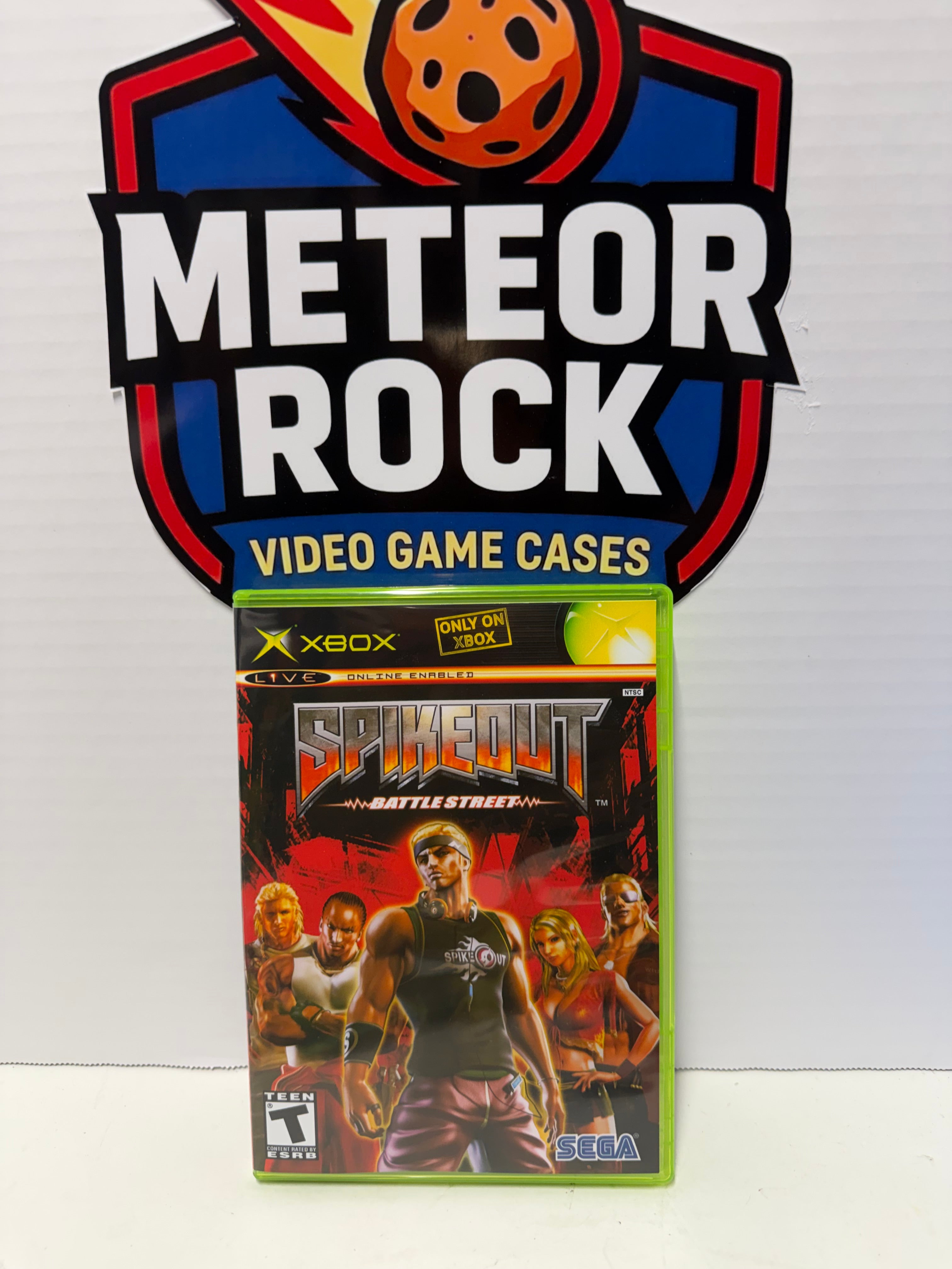 Spikeout battle street Xbox case only