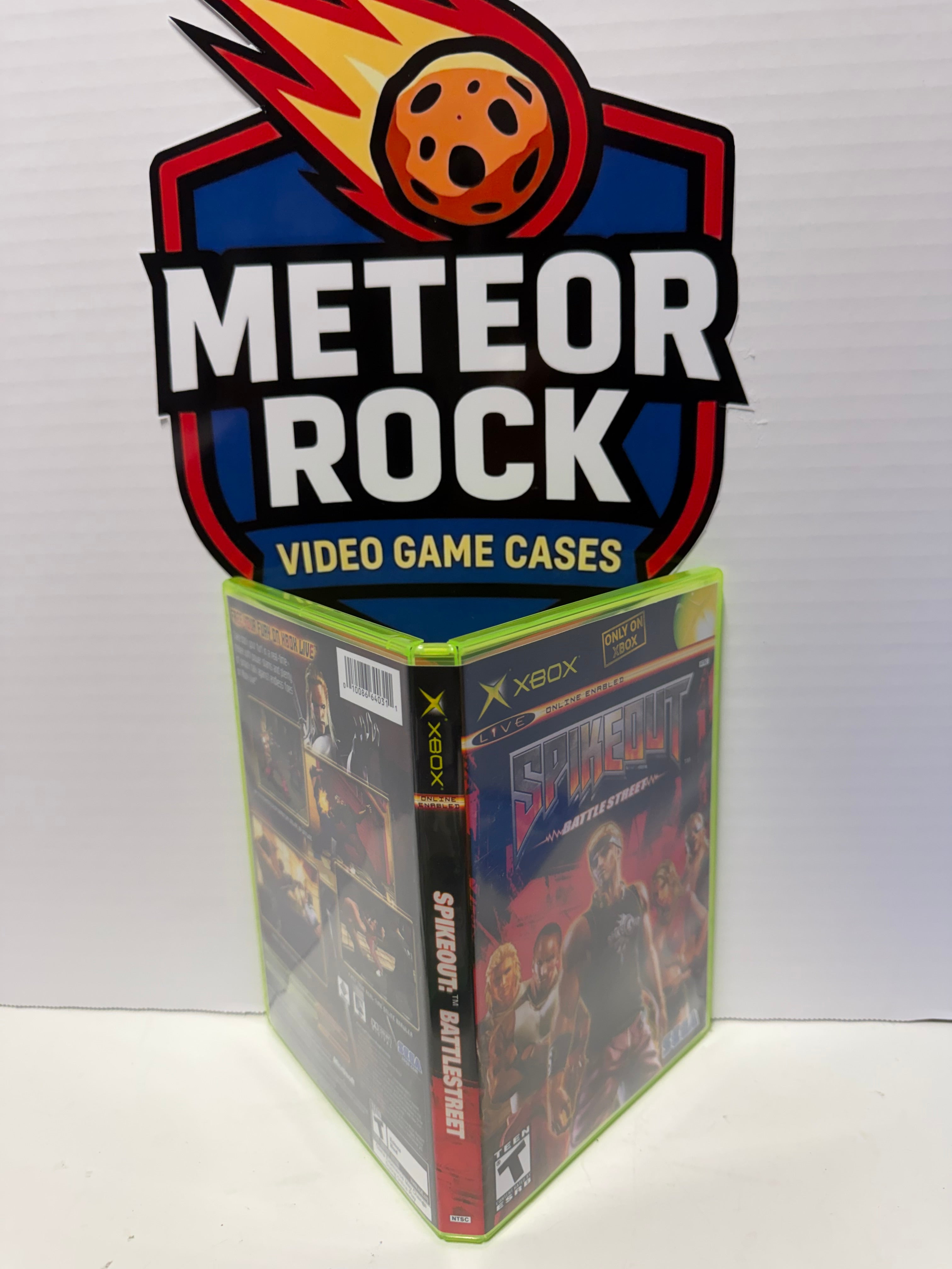 Spikeout battle street Xbox case only