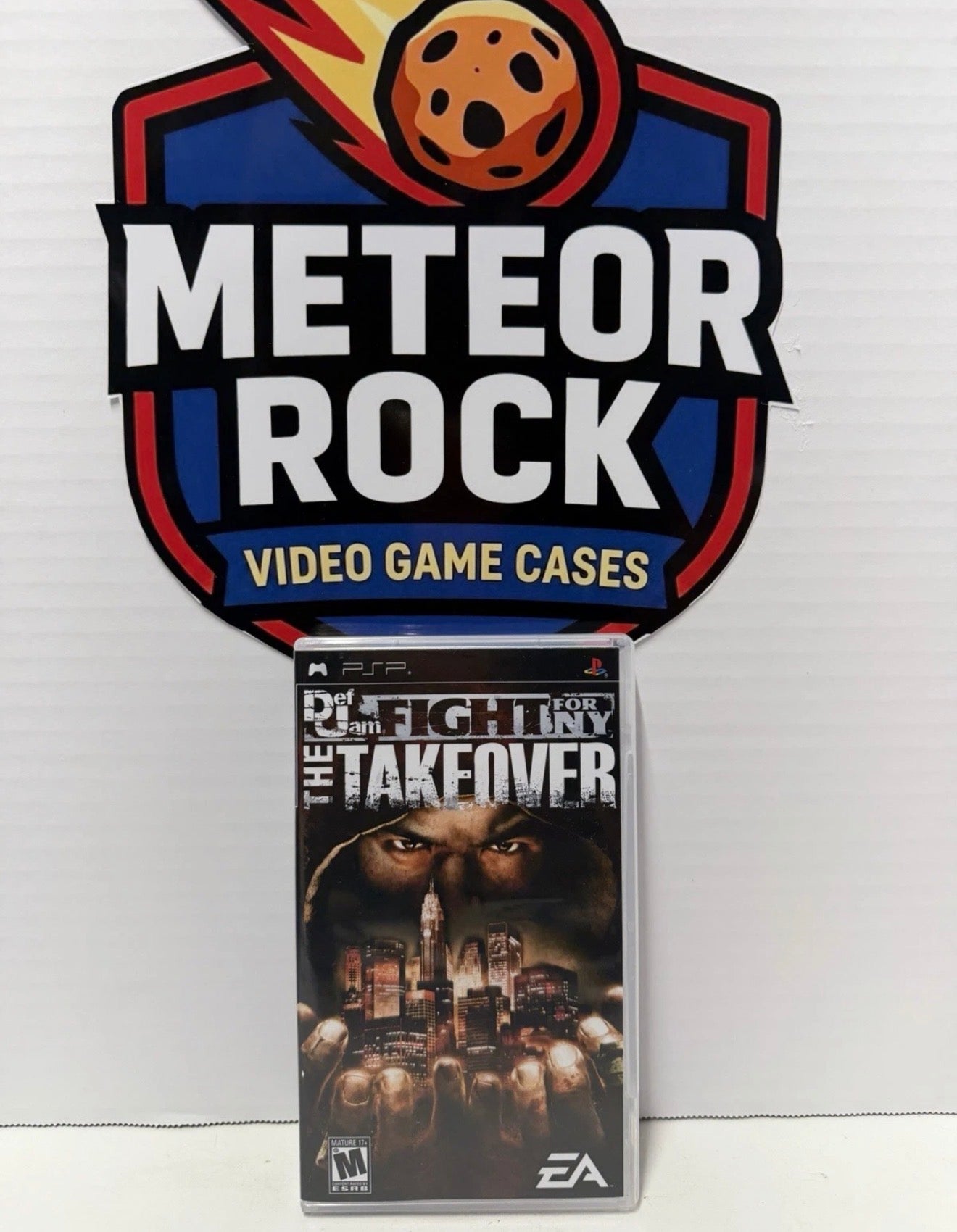 Def Jam Fight For NY The Takeover PlayStation PSP case