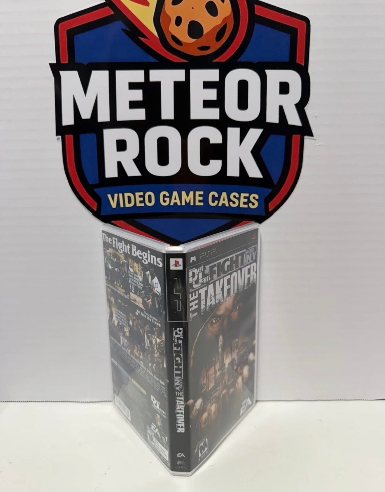 Def Jam Fight For NY The Takeover PlayStation PSP case